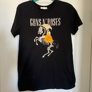 TREASURE & BOND Guns N Roses Graphic Tee sz M